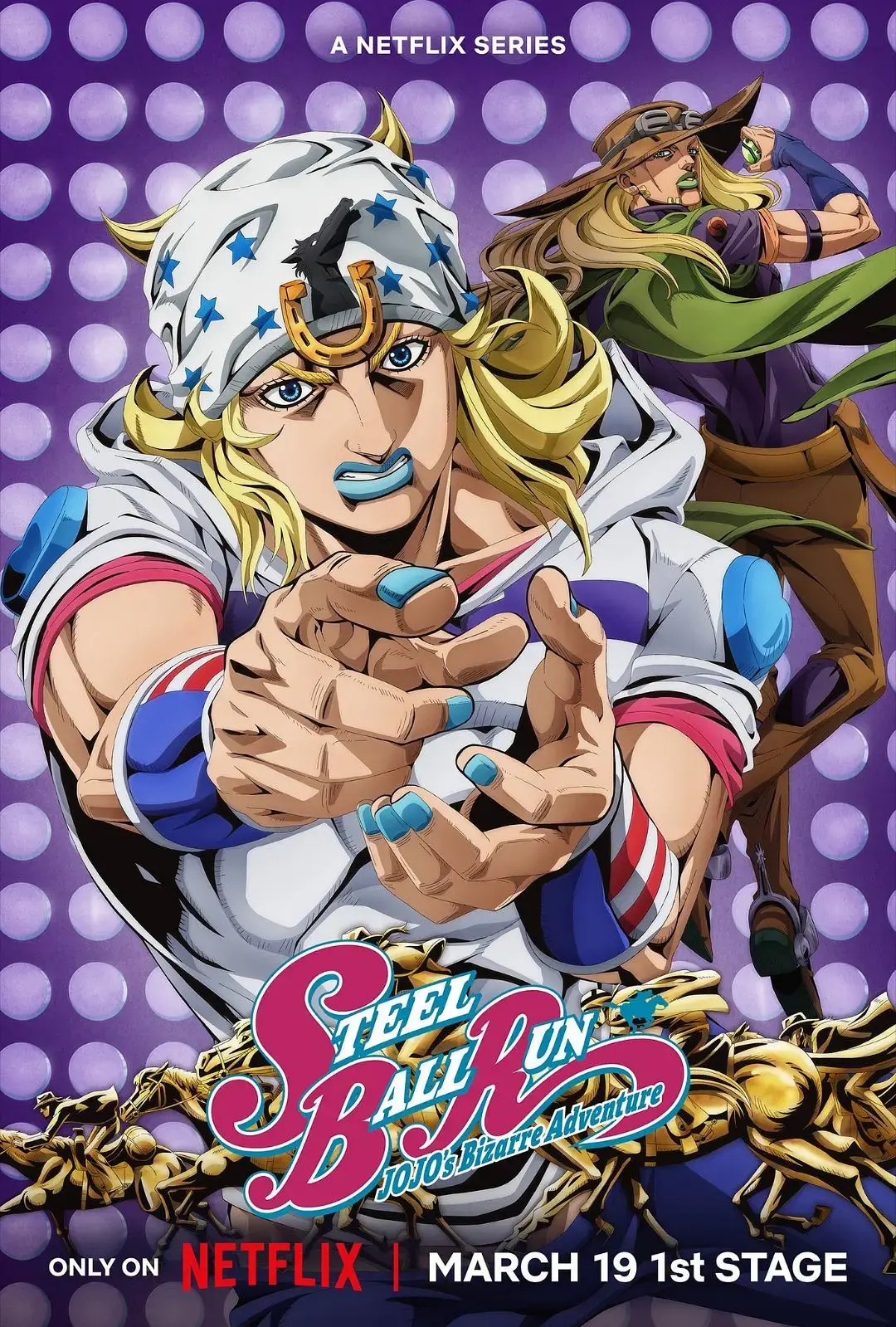 2026日漫《JOJO的奇妙冒险飙马野郎》全季免费观看 - 1080P高清在线 - 网飞动漫《JOJO的奇妙冒险飙马野郎》动画全集